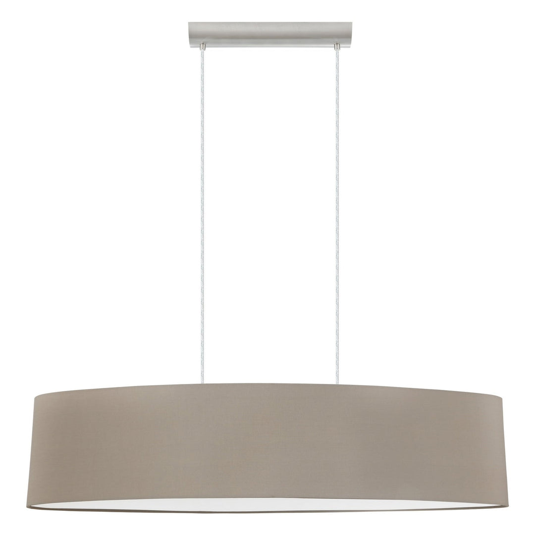 Mandana Two Light Pendant in Matte Nickel Eglo Canada