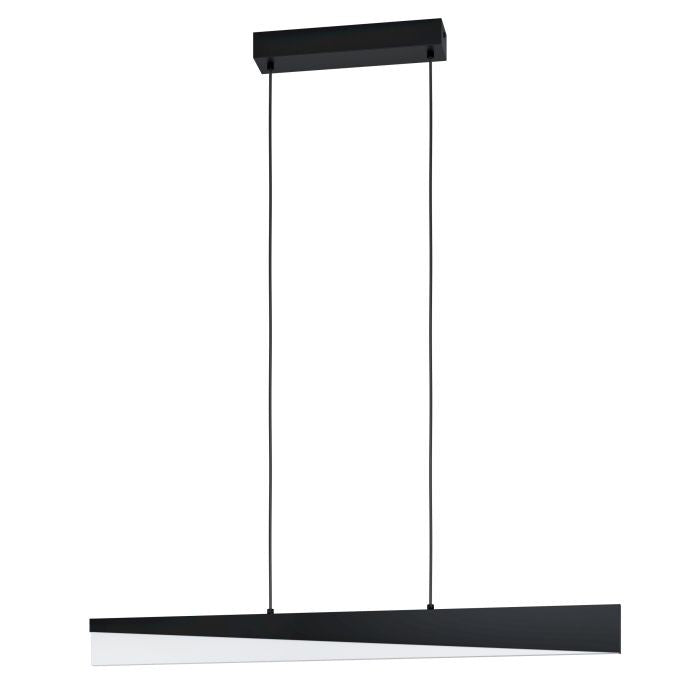 Isidro LED Pendant in Black Eglo Canada