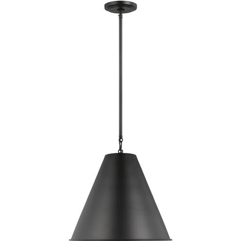 Visual Comfort Studio Canada - 6585101-112 - One Light Pendant - Gordon - Midnight Black