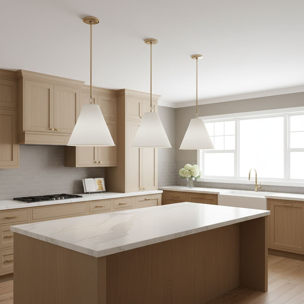 Visual Comfort Studio Canada - 6585101-817 - One Light Pendant - Gordon - Antique White