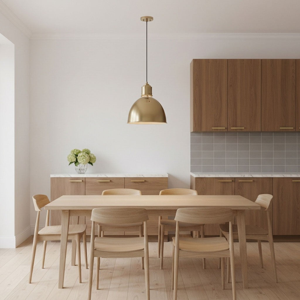 Visual Comfort Studio Canada - 6680301-848 - One Light Pendant - Huey - Satin Brass