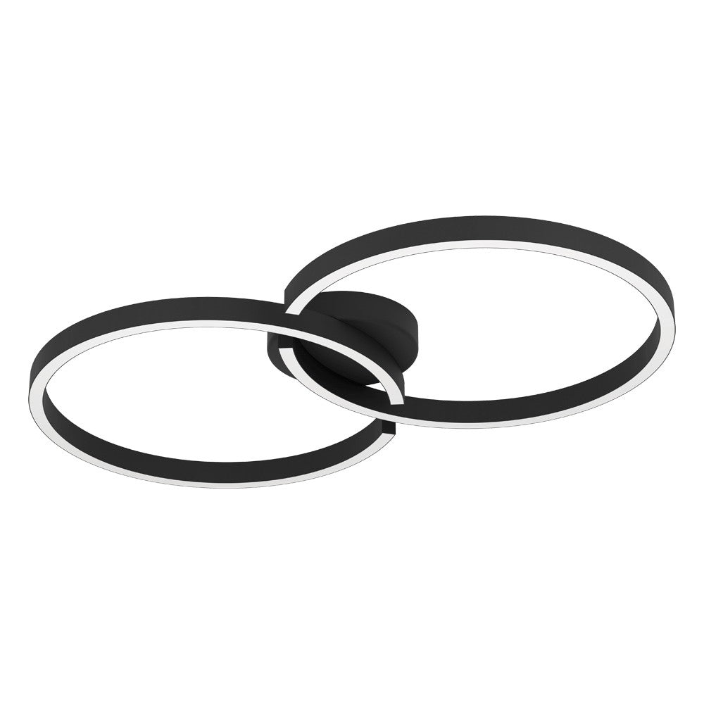 Eglo Canada - 206284A - LED Ceiling Mount - Amandolo - Black