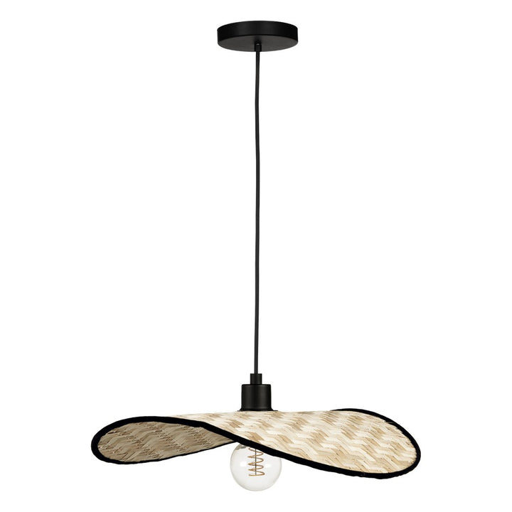 Eglo Canada - 206321A - One Light Dual Mount Pendant or Ceiling - Marywell - Black