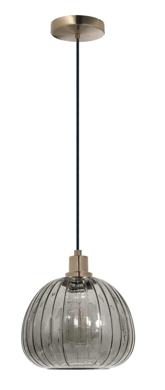 Ballelo One Light Pendant in Brushed Gold Eglo Canada