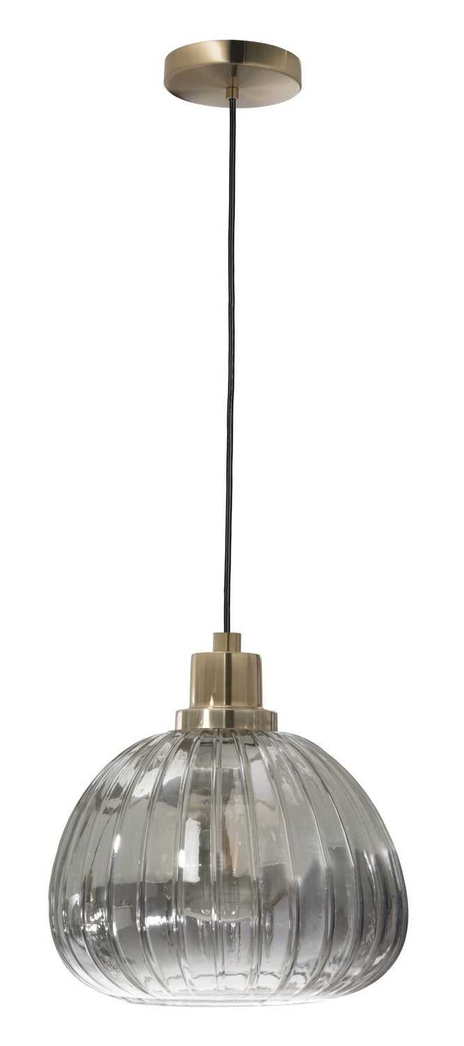 Ballelo One Light Pendant in Brushed Gold Eglo Canada