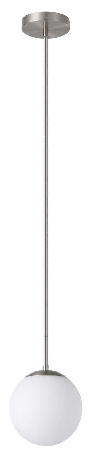 Rondo One Light Pendant in Matte Nickel Eglo Canada