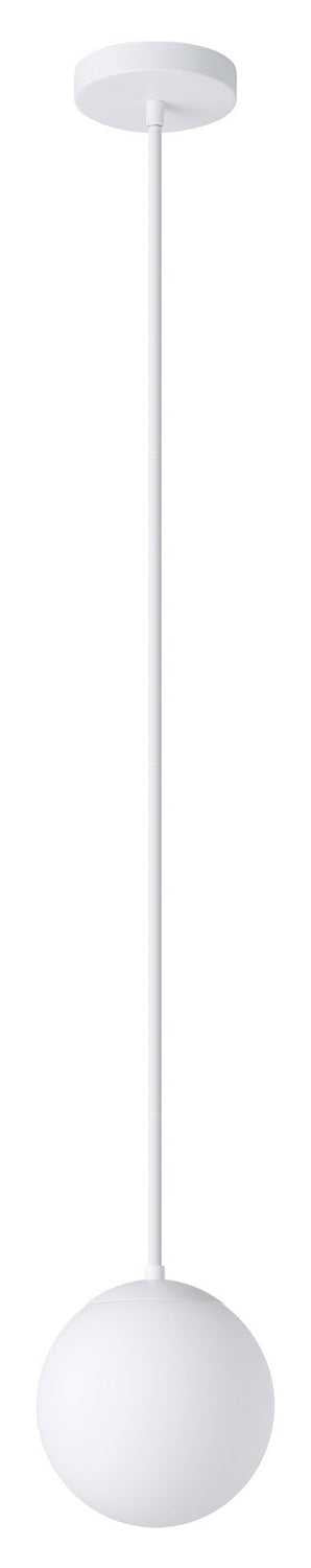 Rondo One Light Pendant in White Eglo Canada