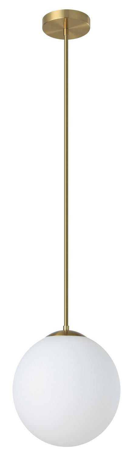 Rondo One Light Pendant in Brushed Brass Eglo Canada