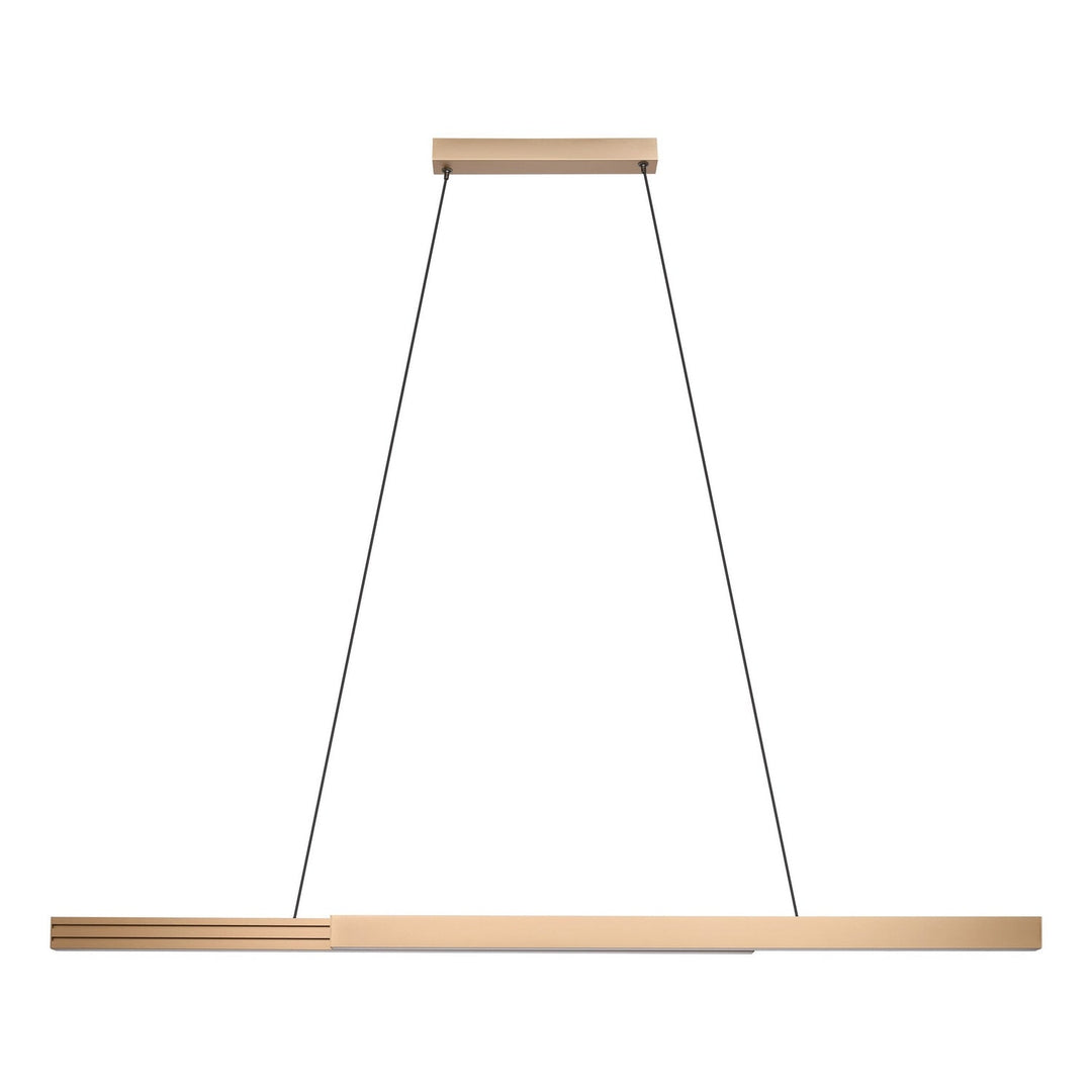 Montebuono LED Linear Pendant in Bronze Eglo Canada