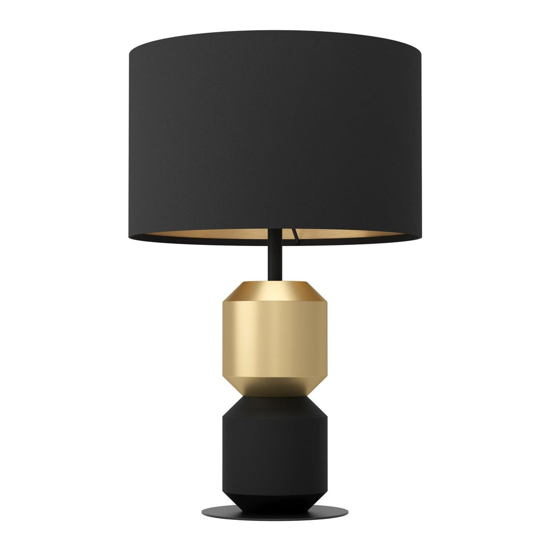 Laurignano One Light Table Lamp in Black, Brushed Brass Eglo Canada