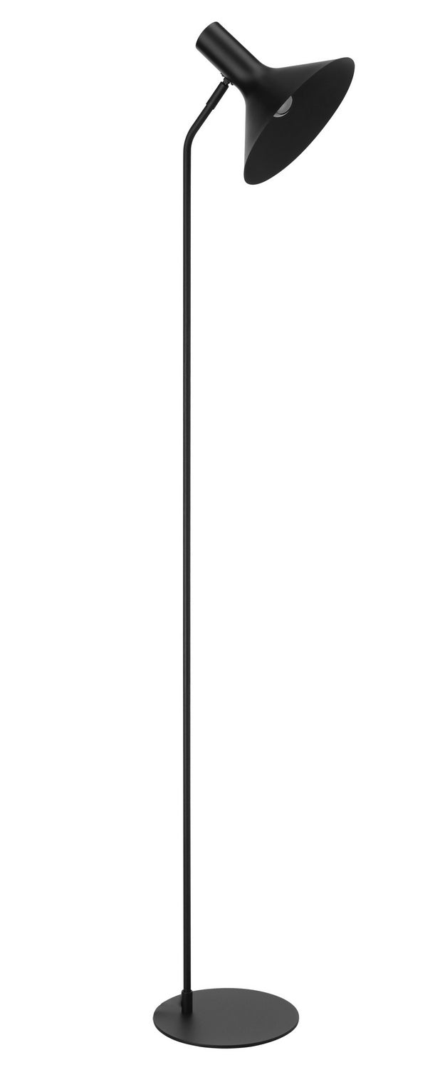 Morescana One Light Floor Lamp in Black Eglo Canada