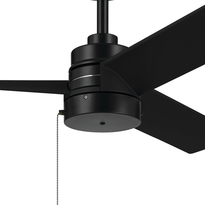 Kichler Canada - 300375BK - 52" Ceiling Fan - Spyn Lite - Black