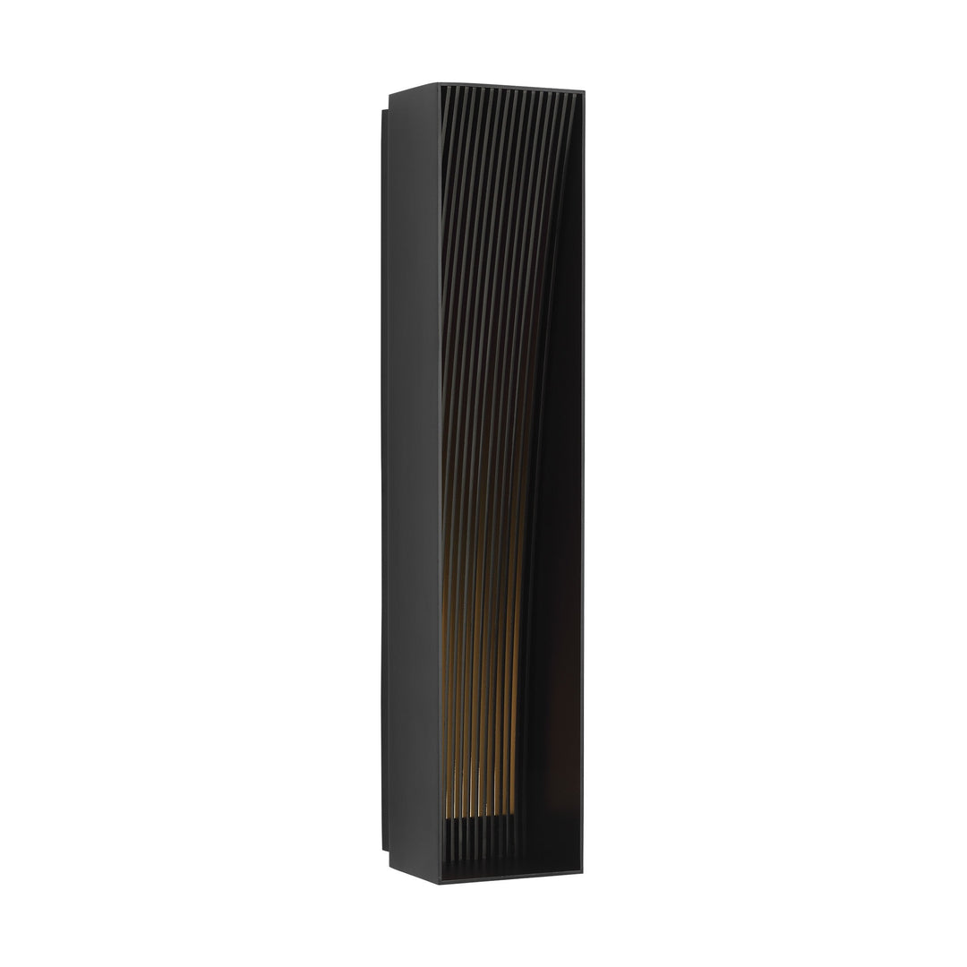 Strum LED Outdoor Wall Mount in Outdoor Black Visual Comfort Modern