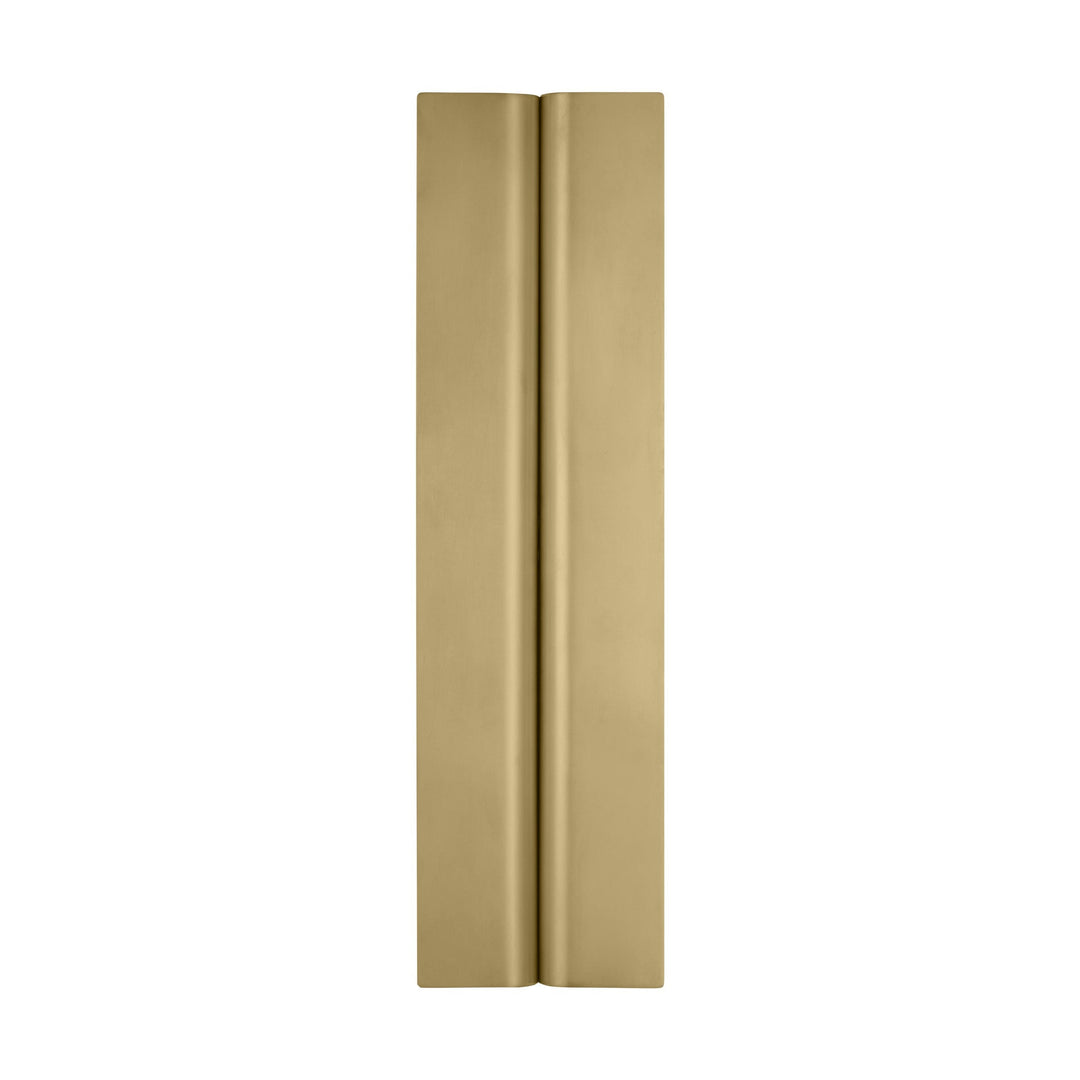 Cloak LED Vanity in Hand-Rubbed Antique Brass Visual Comfort Modern