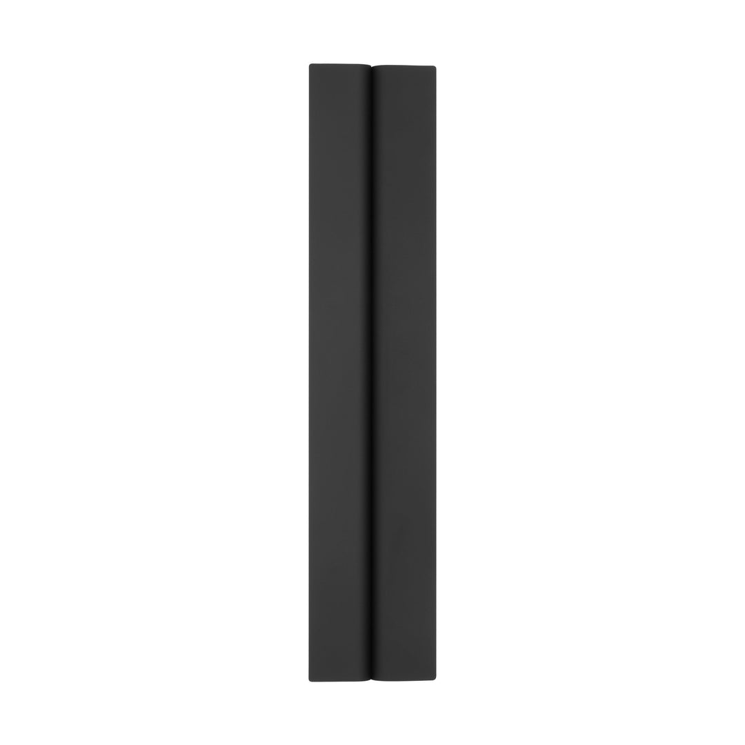 Cloak LED Vanity in Nightshade Black Visual Comfort Modern