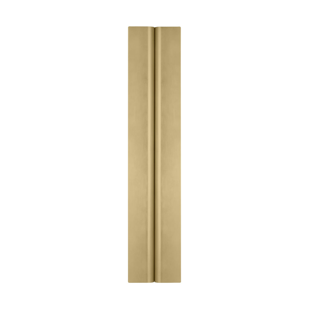 Cloak LED Vanity in Hand-Rubbed Antique Brass Visual Comfort Modern