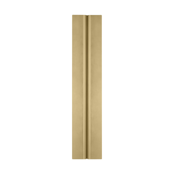 Cloak LED Vanity in Hand-Rubbed Antique Brass Visual Comfort Modern
