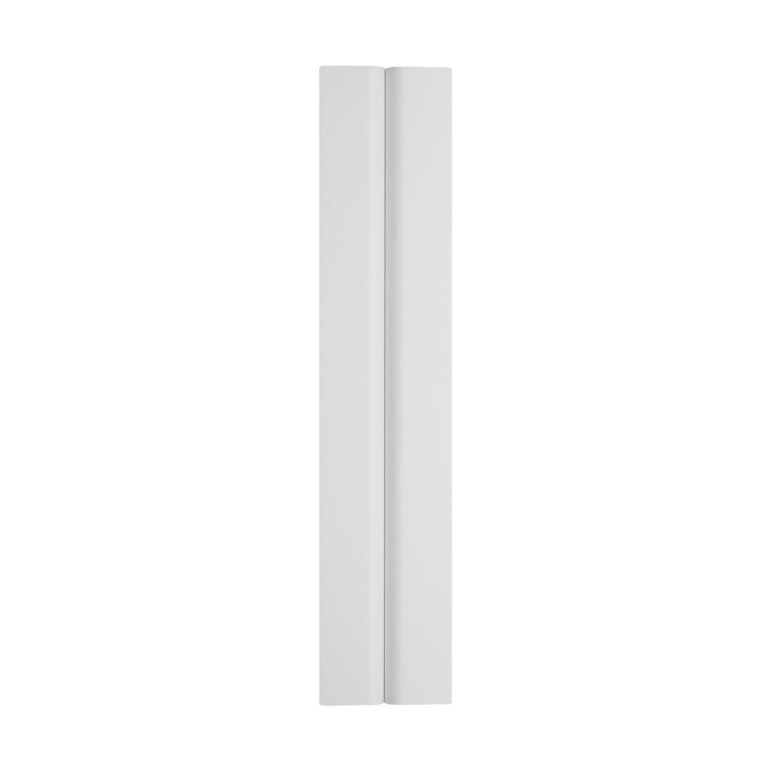 Cloak LED Vanity in Matte White Visual Comfort Modern