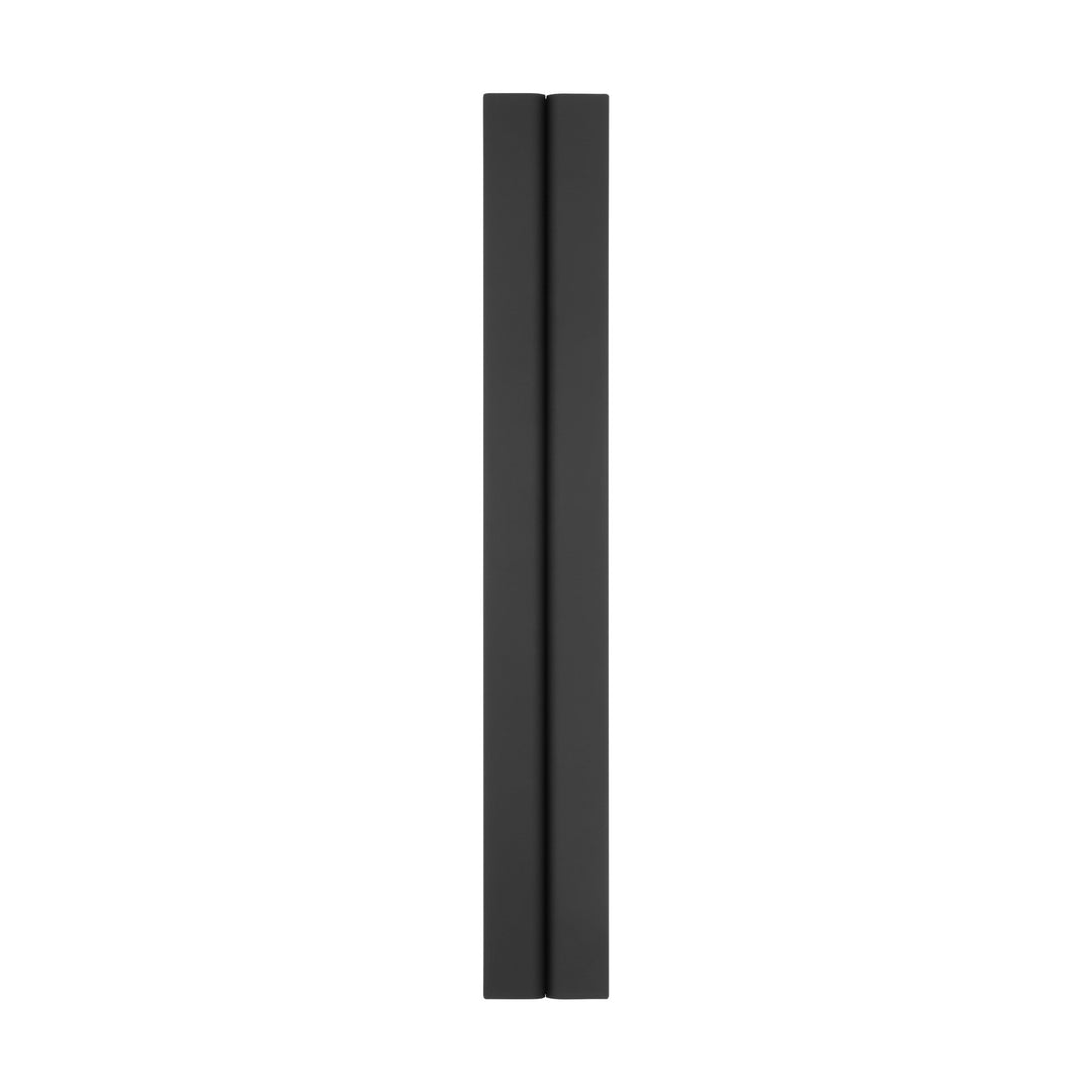 Cloak LED Vanity in Nightshade Black Visual Comfort Modern