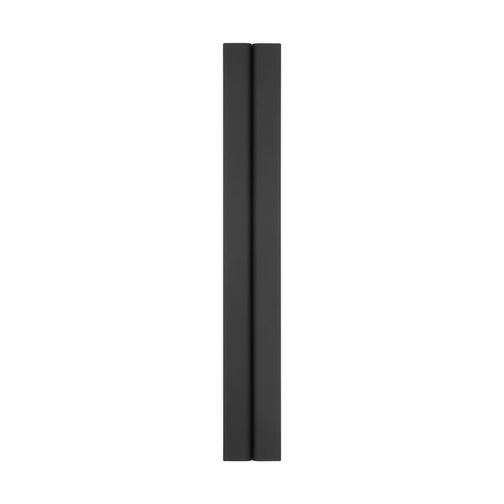 Cloak LED Vanity in Nightshade Black Visual Comfort Modern