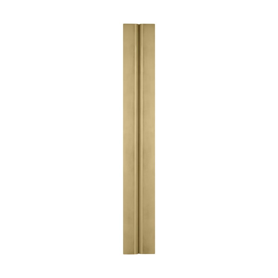Cloak LED Vanity in Hand-Rubbed Antique Brass Visual Comfort Modern