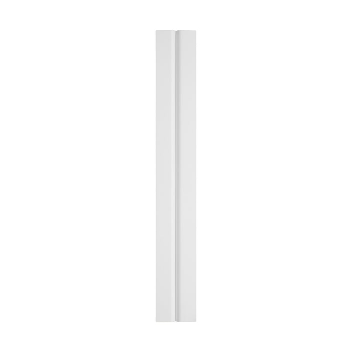 Cloak LED Vanity in Matte White Visual Comfort Modern