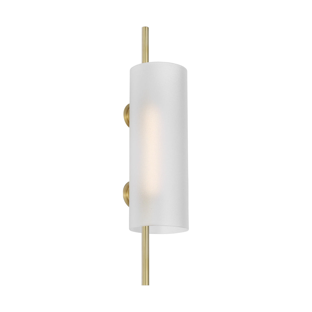 Trace LED Wall Sconce in Hand-Rubbed Antique Brass Visual Comfort Modern