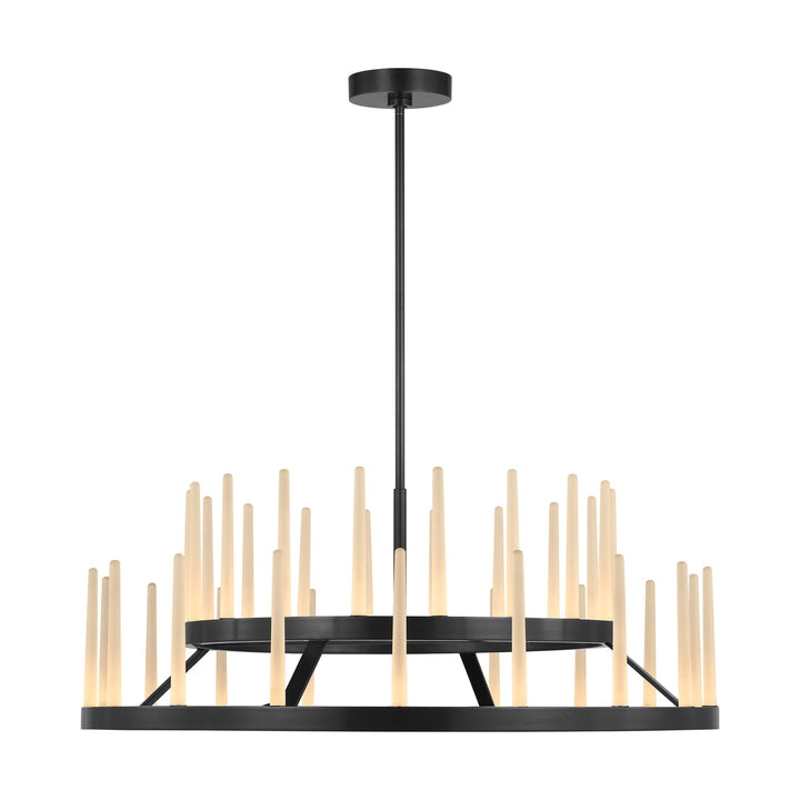 Sagrada LED Chandelier in Bronze Visual Comfort Modern