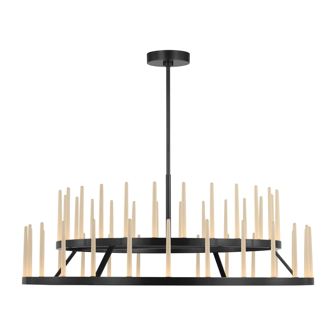 Sagrada LED Chandelier in Bronze Visual Comfort Modern