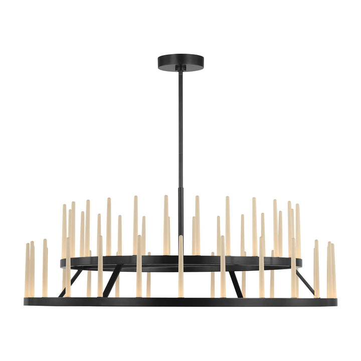 Sagrada LED Chandelier in Bronze Visual Comfort Modern