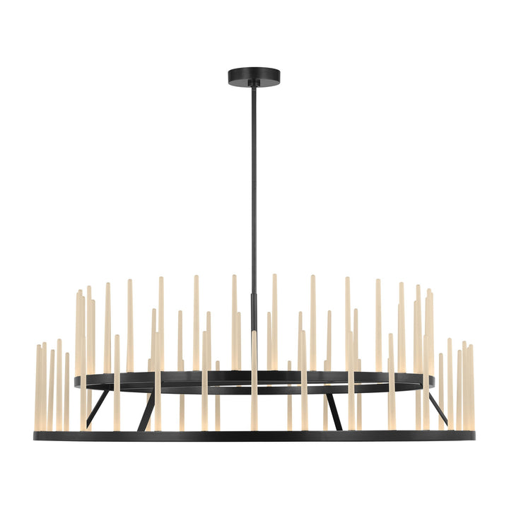 Sagrada LED Chandelier in Bronze Visual Comfort Modern
