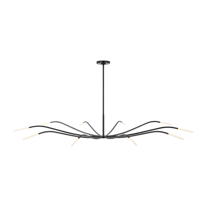 Lajos LED Chandelier in Bronze Visual Comfort Modern
