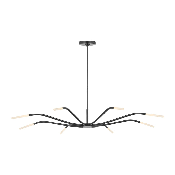Lajos LED Chandelier in Bronze Visual Comfort Modern