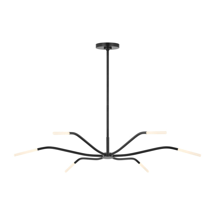 Lajos LED Chandelier in Bronze Visual Comfort Modern