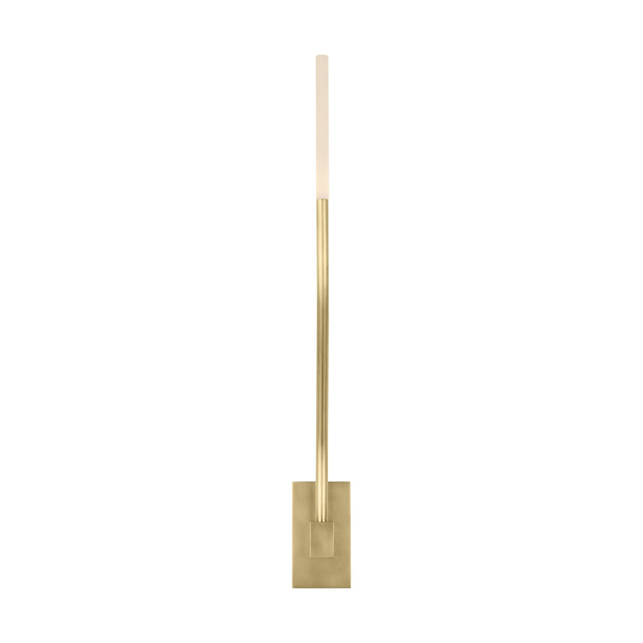 Lajos LED Wall Sconce in Hand-Rubbed Antique Brass Visual Comfort Modern