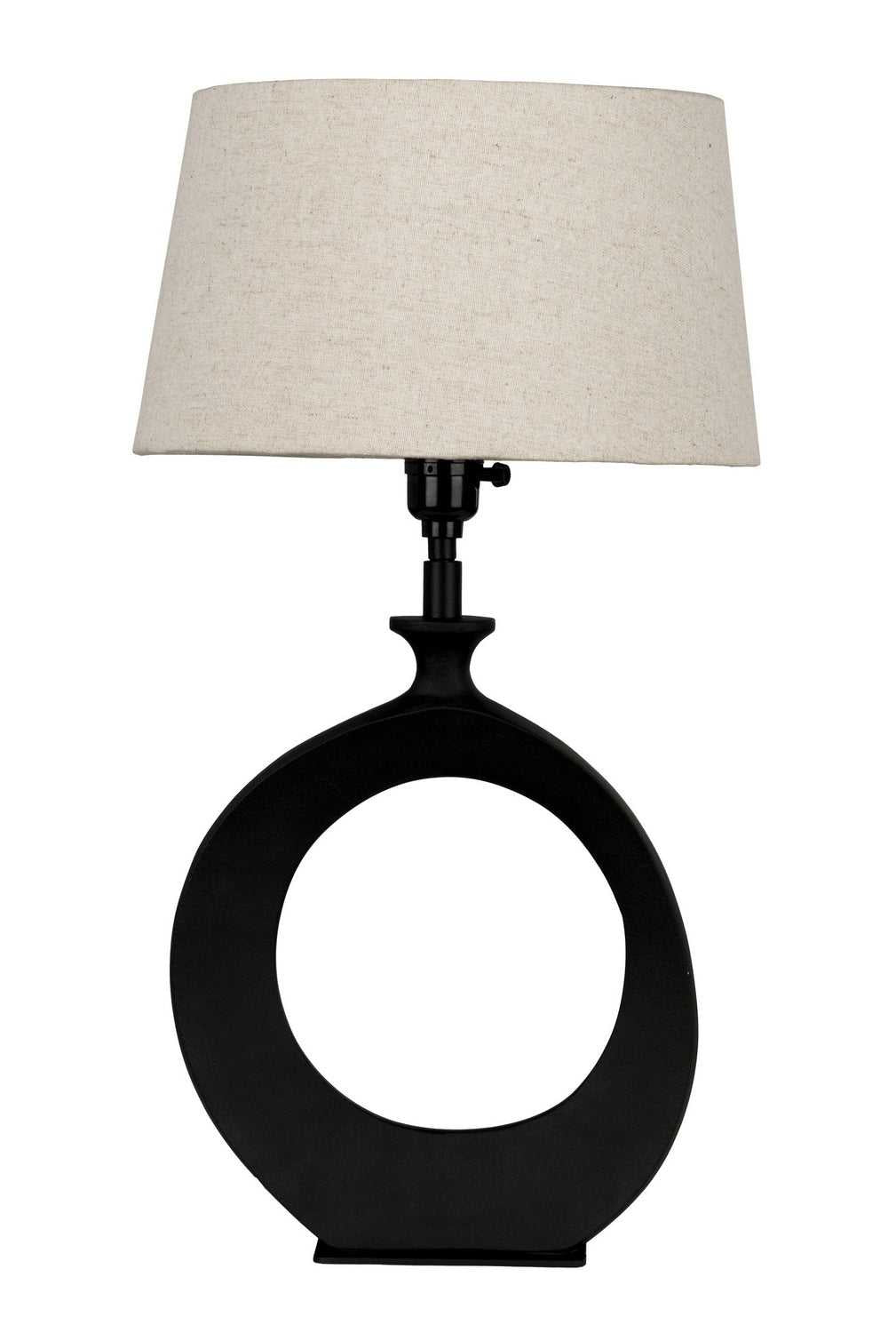 Diezma One Light Table Lamp in Black Eglo Canada