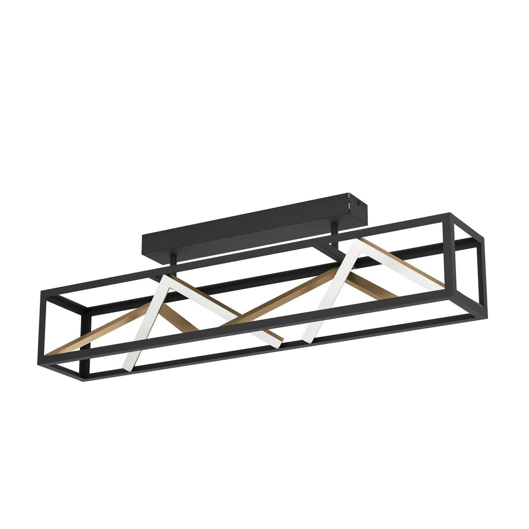 Penela LED Ceiling Mount in Black / Gold Eglo Canada