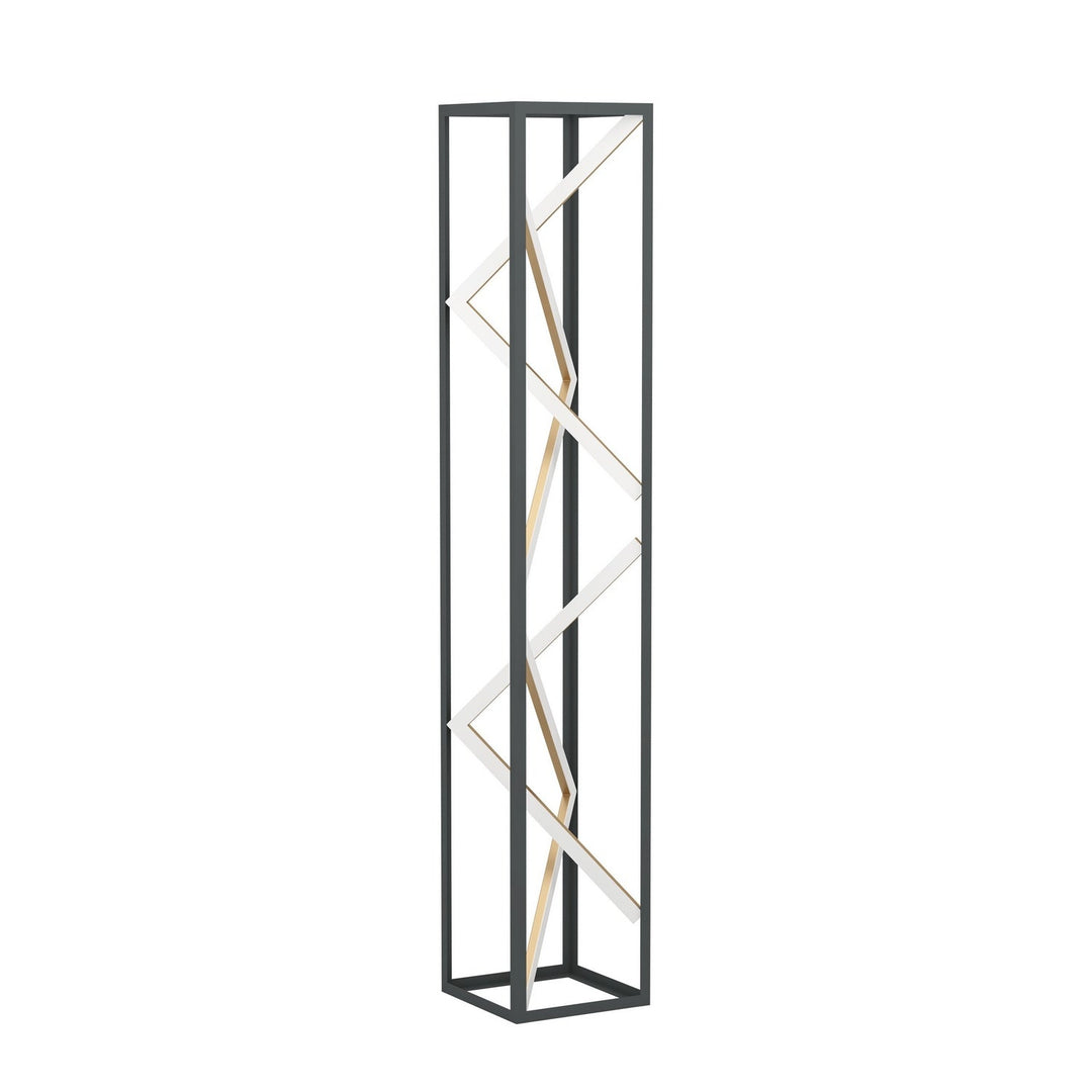 Penela LED Floor Lamp in Black / Gold Eglo Canada
