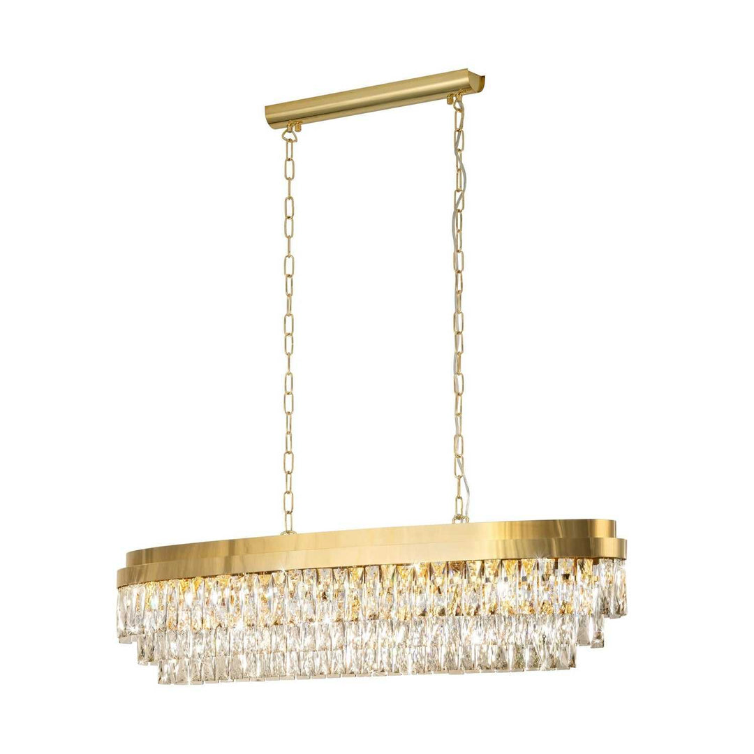 Valparaiso 13 Light Pendant in Gold Eglo Canada