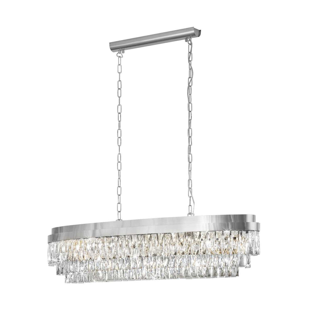 Valparaiso 1 13 Light Pendant in Chrome Eglo Canada