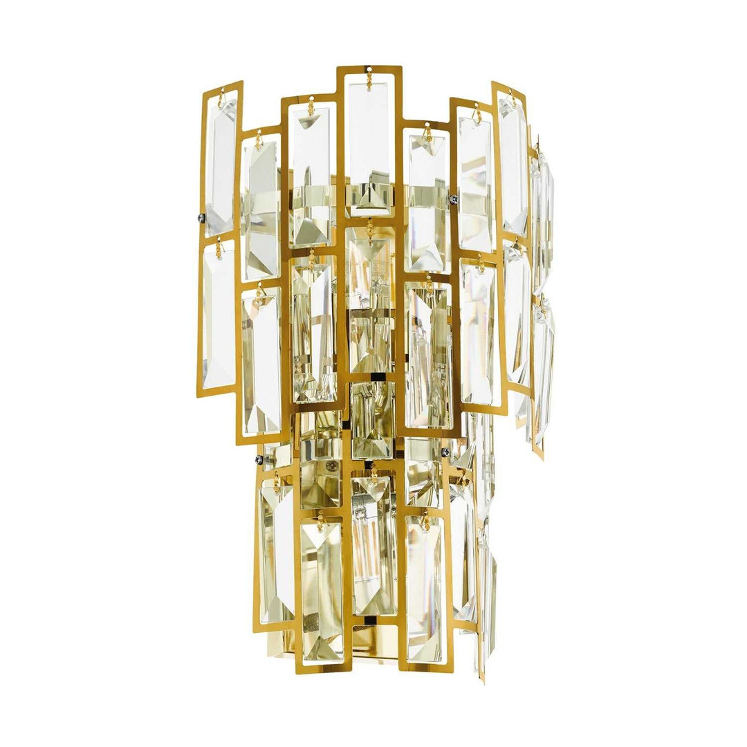 Calmeilles Three Light Wall Sconce in Brass Eglo Canada