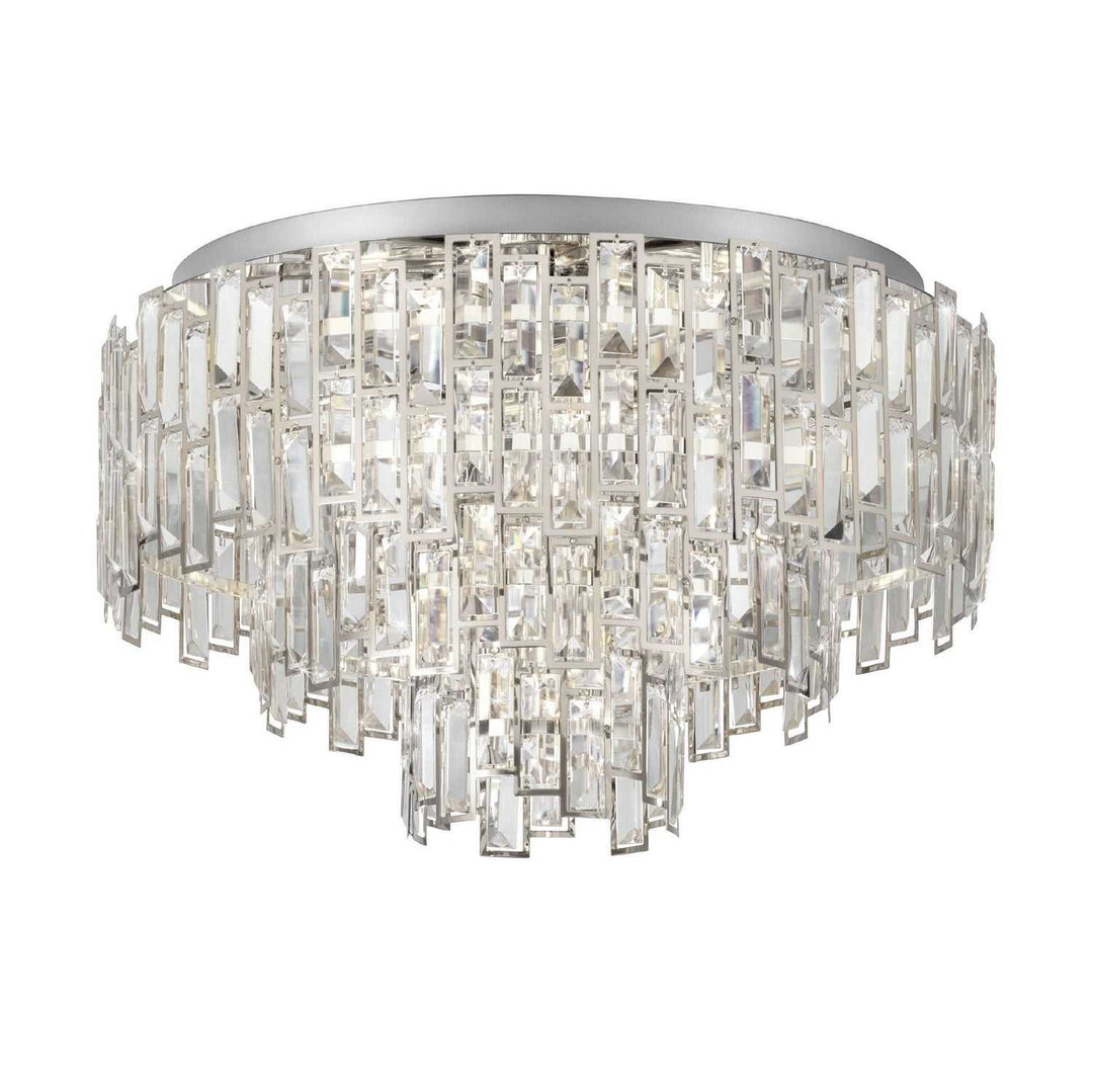 Calmeilles Ten Light Ceiling Mount in Chrome Eglo Canada