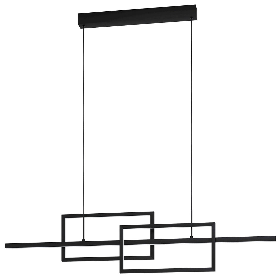 Puebla LED Linear Pendant in Black Eglo Canada