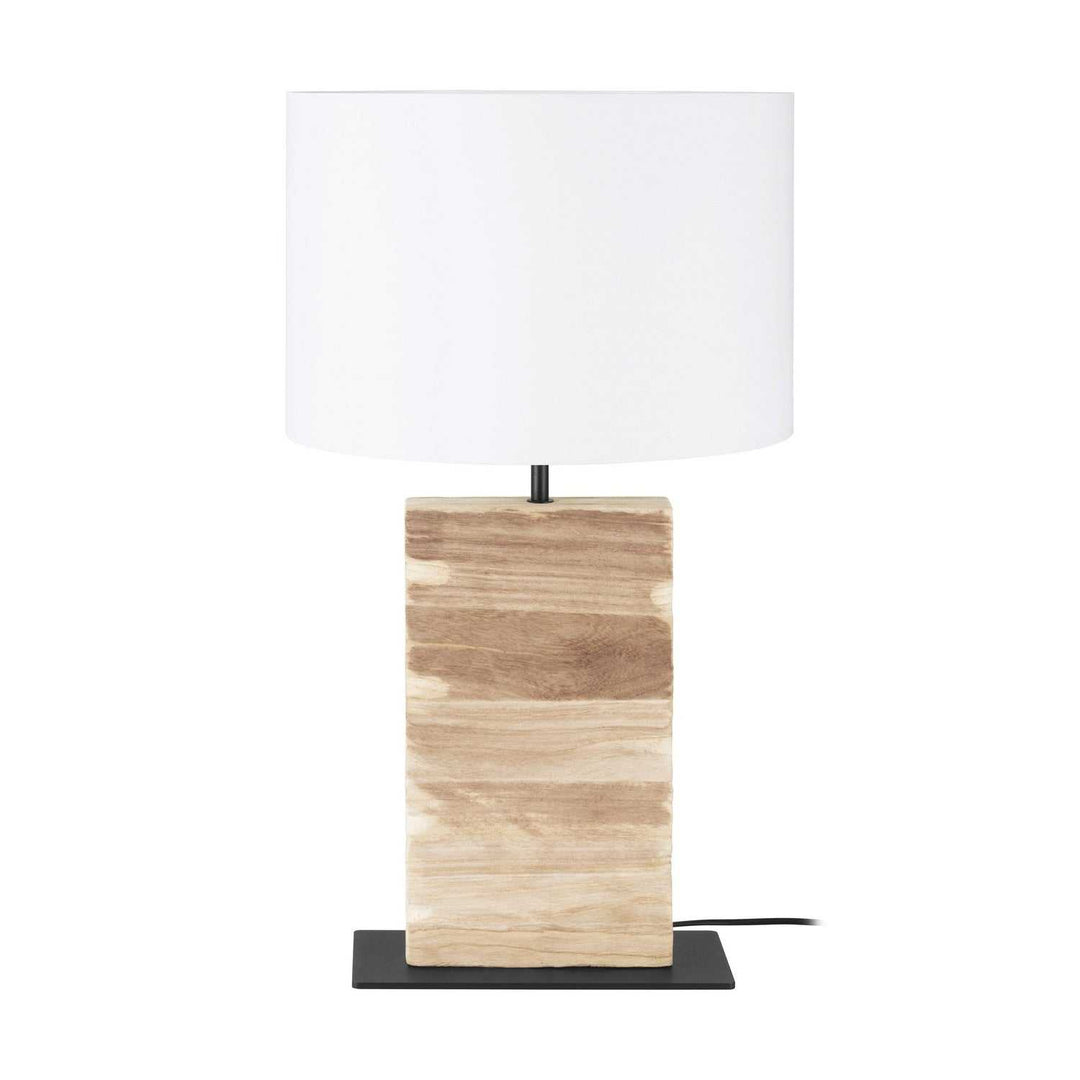 Contessore One Light Table Lamp in Black / Wood Eglo Canada