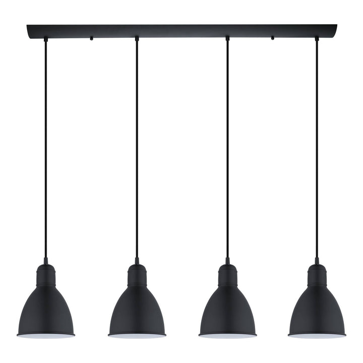 Eglo Canada - 49466A - Four Light Pendant - Priddy - Black