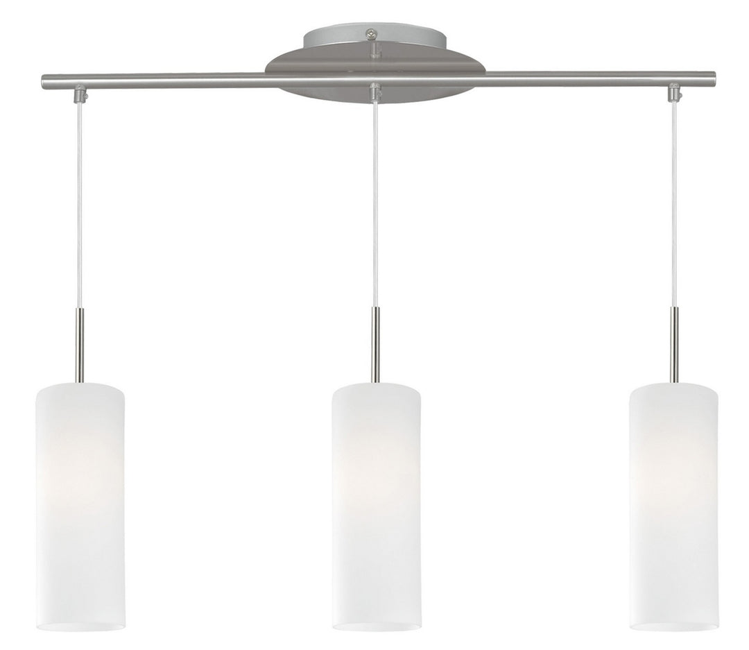 Eglo Canada - 85978A - Three Light Pendant - Troy 3 - Matte Nickel