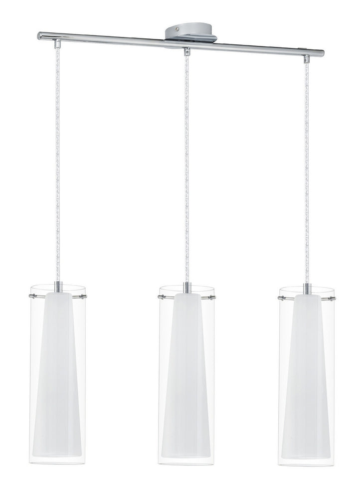 Eglo Canada - 89833A - Three Light Pendant - Pinto - Chrome