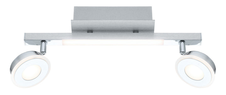 Eglo Canada - 95997A - LED Fixed Track Light - Cardillio - Brushed Aluminum & Chrome