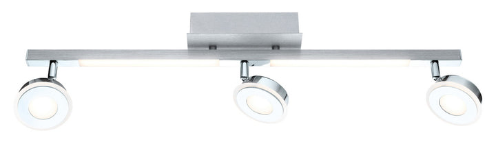 Eglo Canada - 95998A - LED Fixed Track Light - Cardillio - Brushed Aluminum & Chrome
