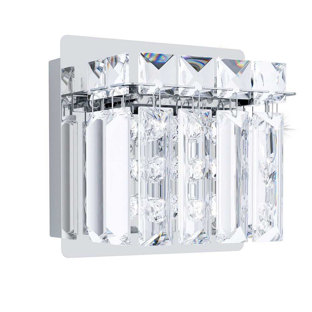 Fuetescusa LED Wall Sconce in Chrome Eglo Canada